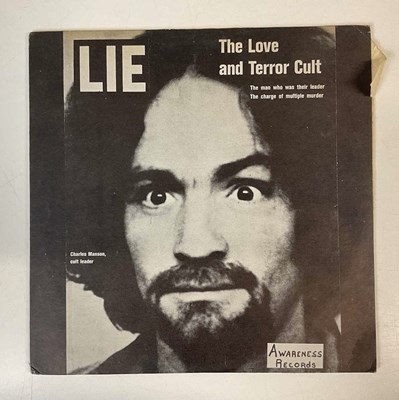 Lot 2491 - CHARLES MANSON; 'Lie: The Love and Terror Cult'...