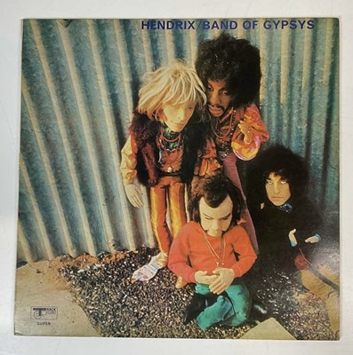 Lot 2497 - JIMI HENDRIX; 'Band of Gypsys', UK issue, in...