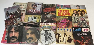 Lot 2516 - FRANK ZAPPA; over twenty records including...