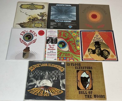 Lot 2522 - THE 13TH FLOOR ELEVATORS; eight albums...