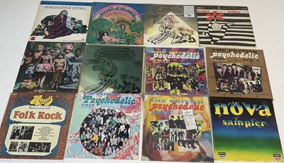 Lot 2524 - ROCK; twelve various artists' albums...