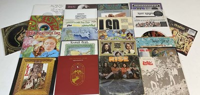 Lot 2538 - ROCK; over twenty-five records including The...