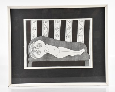 Lot 107 - KATHLEEN MAJOR (20th Century); print 'Nude',...
