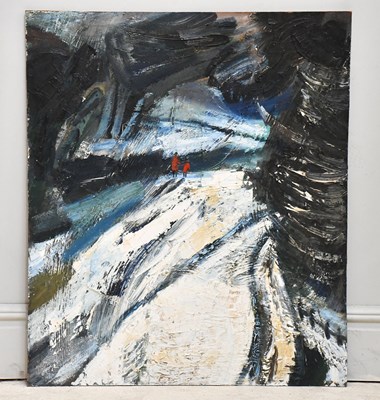 Lot 175 - MARY GASKELL (MAJOR); oil on board, figures...