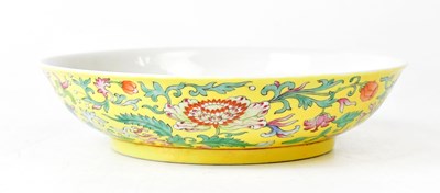 Lot 249 - A Chinese Qing Guangxu period bowl, Famille...