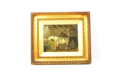 Lot 803 - HENRY CHARLES WOOLLETT (active 1851-1898); oil...