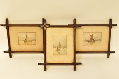 Lot 829 - EDOARDO DE MARTINO (1838-1912); three small...