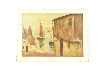 Lot 805 - JAMES WILLIAM BOOTH (British, 1867-1953); oil...