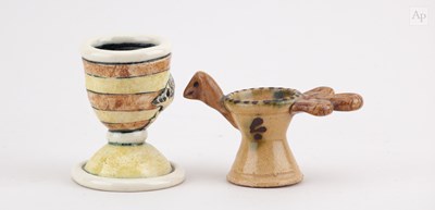 Lot 25 - PAUL YOUNG (born 1961); a slip decorated...