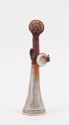 Lot 8 - BEN HOLGATE (1926-2024); a tin glazed...