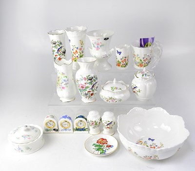 Lot 411 - AYNSLEY; a quantity of various pattern...