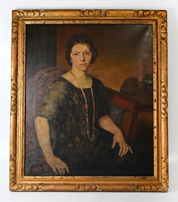 Lot 776 - EDWARD CARTER PRESTON (1886-1965); oil on...