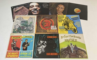 Lot 2544 - REGGAE; ten records including The Maytals...
