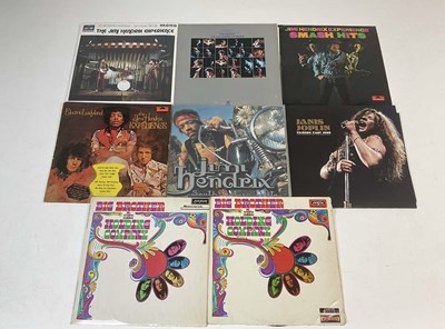 Lot 2554 - JIMI HENDRIX & JANIS JOPLIN; albums by Jimi...
