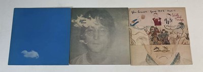Lot 2558 - JOHN LENNON; three albums comprising 'Imagine',...
