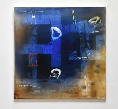 Lot 588 - MARK HALSEY (born 1961); mixed media,...