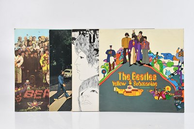 Lot 373 - THE BEATLES; four albums comprising 'Yellow...
