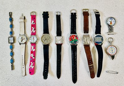 Lot 1112 - A small group of wristwatches including a...