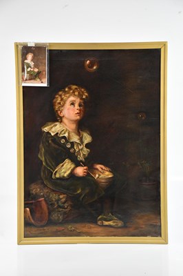 Lot 1060 - FOLLOWER OF SIR JOHN EVERETT MILLAIS; oil on...