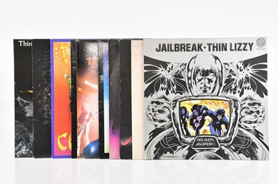 Lot 343 - DEEP PURPLE / THIN LIZZY; three albums by Deep...