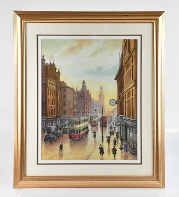 Lot 174 - STEVEN SCHOLES (born 1952); oil, 'Oxford...