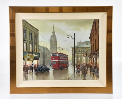 Lot 175 - STEVEN SCHOLES (born 1952); oil on canvas,...