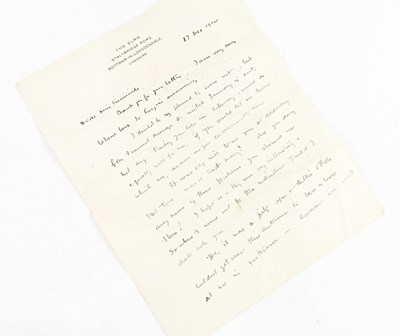 Lot 98 - LAURENCE STEPHEN LOWRY RA (1887-1976); a...