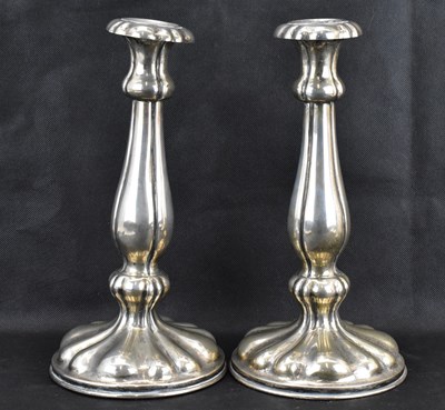 Lot 858 - A pair of 19th century Austrian silver...