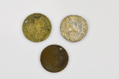 Lot 1124 - An Edward the Confessor silver penny and two...