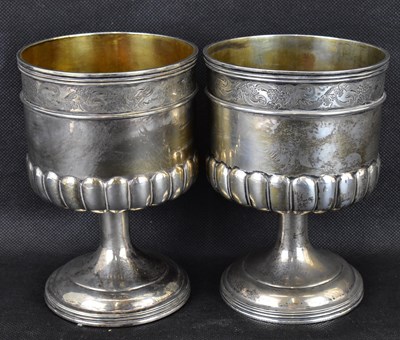 Lot 897 - A pair of late 19th/early 20th century gilt...