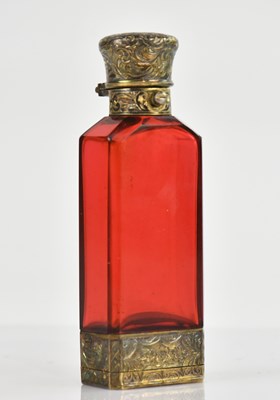 Lot 358 - A Victorian hallmarked silver gilt mounted...