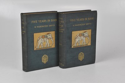Lot 108 - SMYTH (H. WARINGTON), FIVE YEARS IN SIAM FROM...