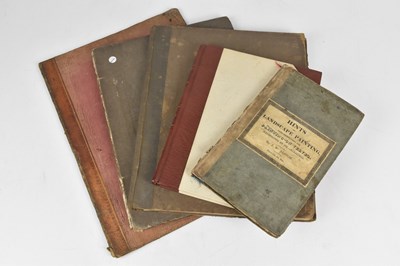 Lot 160 - HUMOROUS DESIGNS, a group of seven hand...