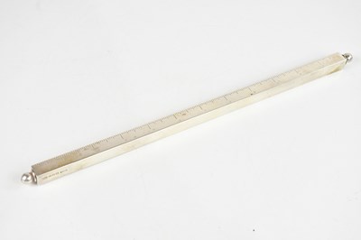 Lot 554 - ASPREY & CO; a George VI hallmarked silver...