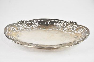 Lot 74 - WALKER & HALL; a George V hallmarked silver...