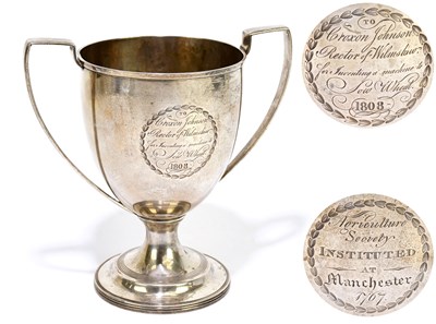 Lot 2284 - LOCAL INTEREST; a George III hallmarked silver...