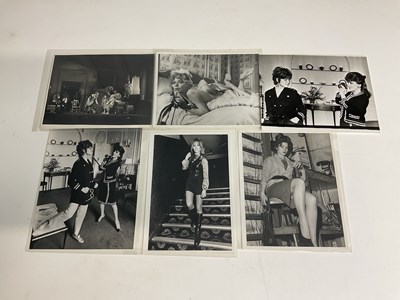 Lot 2012 - Six black and white photographs; two views of...