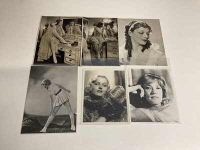 Lot 2016 - Six black and white photographs; Binnie Hale...