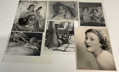 Lot 2019 - Six black and white photographs; a Walter Bird...