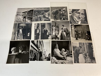 Lot 2023 - BRENDAN BEHAN; a group of twelve black and...