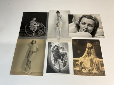 Lot 2029 - Six black and white photographs; Renée (Zizi)...