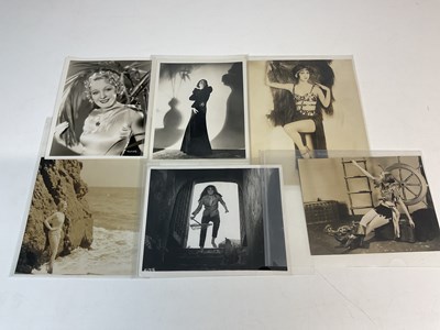Lot 2034 - Six black and white photographs; Joyce Kirby...