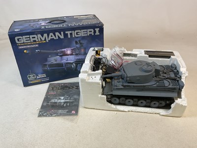 Lot 2005 - HENG LONG; a Tiger 1 remote control 1/16th...