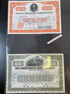 Lot 2087 - An interesting collection of share...