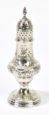 Lot 2377 - A George III hallmarked silver and later...