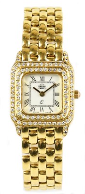 Lot 1625 - PALAIS ROYALE; a lady's 18ct yellow gold and...