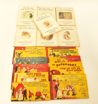 Lot 413 - Two groups of vintage children's books...