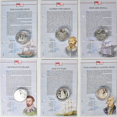 Lot 1008 - THE LONDON MINT; six sterling silver...