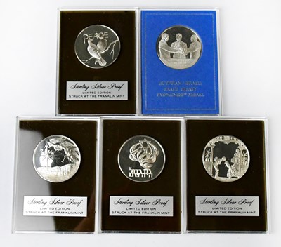 Lot 1006 - THE FRANKLYN MINT; five limited edition...