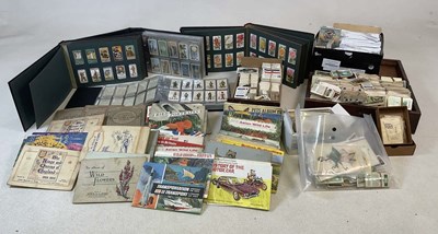 Lot 2134 - A large collection of cigarette cards, to...